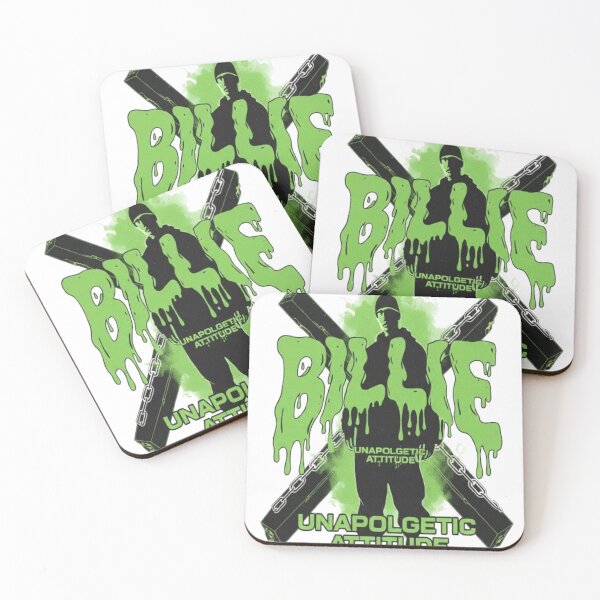 Item preview, Billie Aesthetic Neon Green Grunge Streetwear Graphic designed and sold by ColorsSoul ⭐️⭐️⭐️⭐️⭐️.