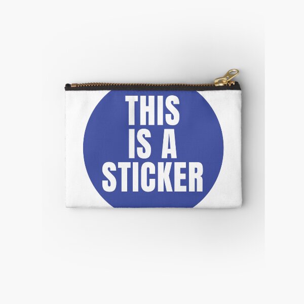 Item preview, THIS IS A STICKER designed and sold by PIXEL POP DESIGNS - Beyond the Norm!.