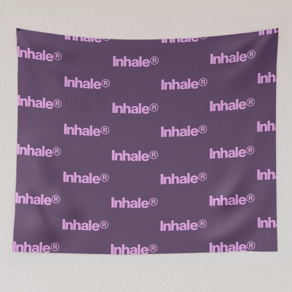 Item preview, New Inhaler Band Logo Light Pink designed and sold by angiegarippa.