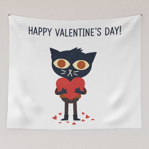 Item preview, Happy Valentine’s Day - Mae  designed and sold by CuteKats.