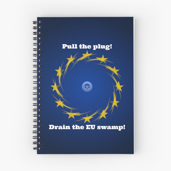 Item preview, Pull the plug! Drain the EU swamp! designed and sold by PuzzlingStuff.