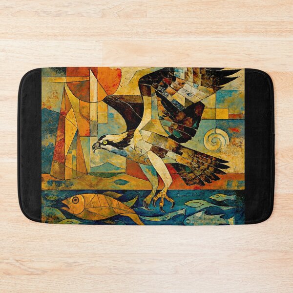 Item preview, Osprey in Fragmented Flightscape #4 designed and sold by Helios Be. Lavsh.