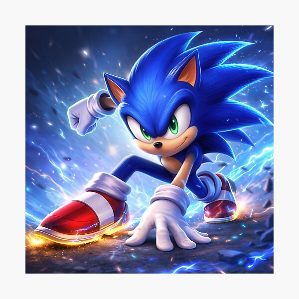 Item preview, Sonic the Hedgehog – Electric Speed Rush designed and sold by Shadow's Realm.