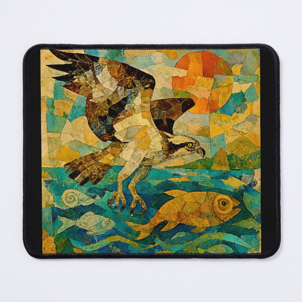 Item preview, Osprey in Fragmented Flightscape #5 designed and sold by Helios Be. Lavsh.