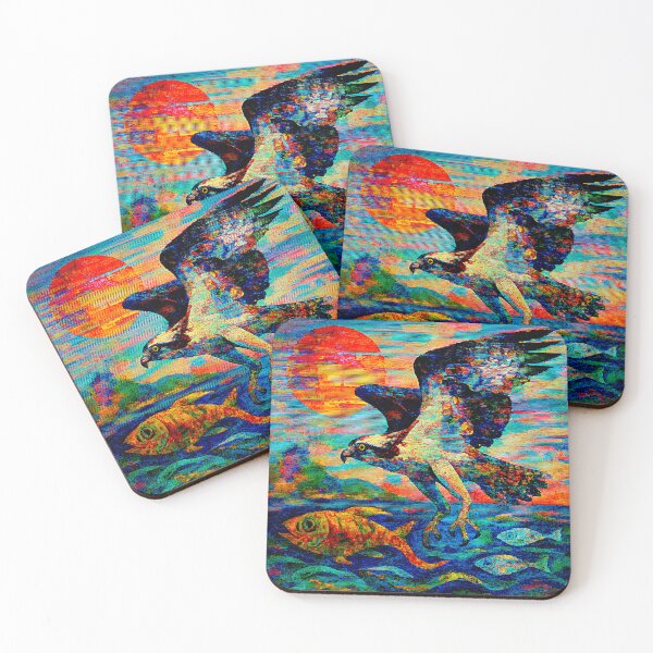 Item preview, Osprey in Fragmented Flightscape #6 designed and sold by Helios Be. Lavsh.