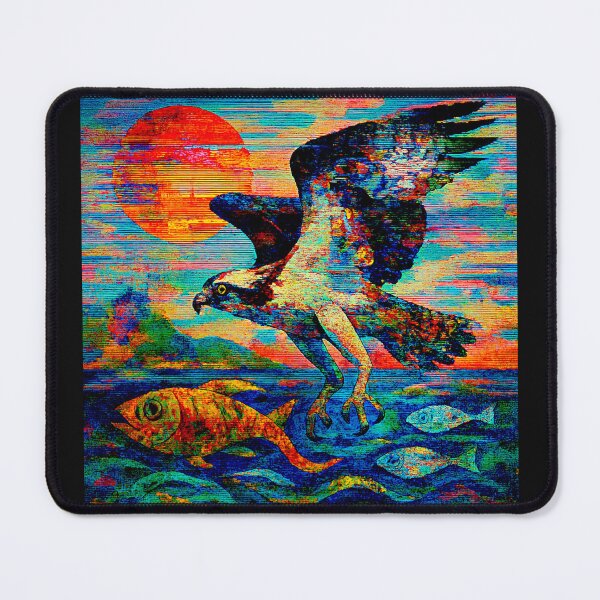 Item preview, Osprey in Fragmented Flightscape #6 designed and sold by Helios Be. Lavsh.