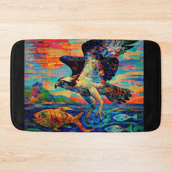 Item preview, Osprey in Fragmented Flightscape #6 designed and sold by Helios Be. Lavsh.