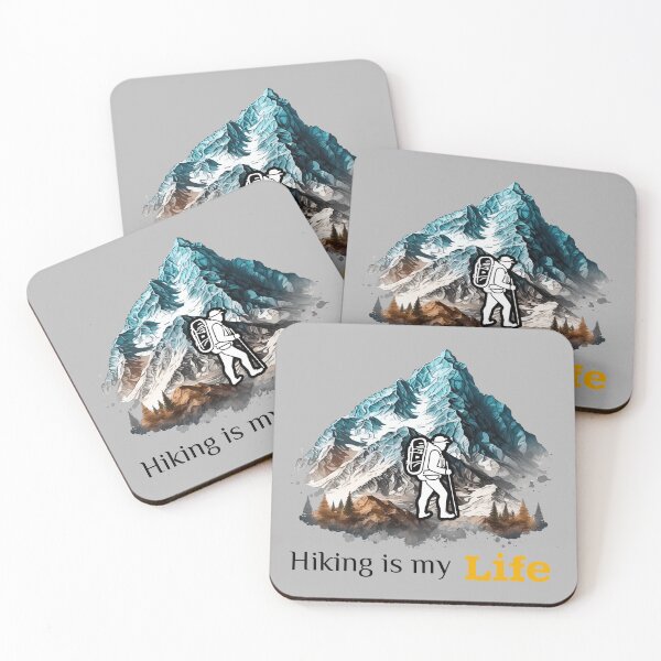 Item preview, Hiking is my life - Hiking Team - Not All Who Wander Are Lost - Hobby - Sport for the mind designed and sold by Like it Different.