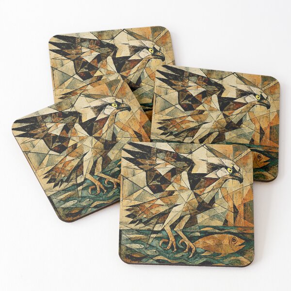 Item preview, Osprey in Fragmented Flightscape #7 designed and sold by Helios Be. Lavsh.