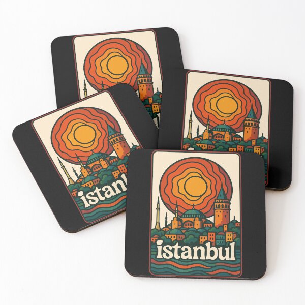 Item preview, Istanbul Turkey Trippy Art Travel designed and sold by TomFrontierArt.