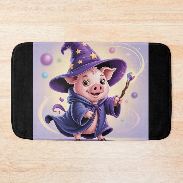 Item preview, Pig Wizard Cute Gift Idea For Pig Lovers designed and sold by Versik-.