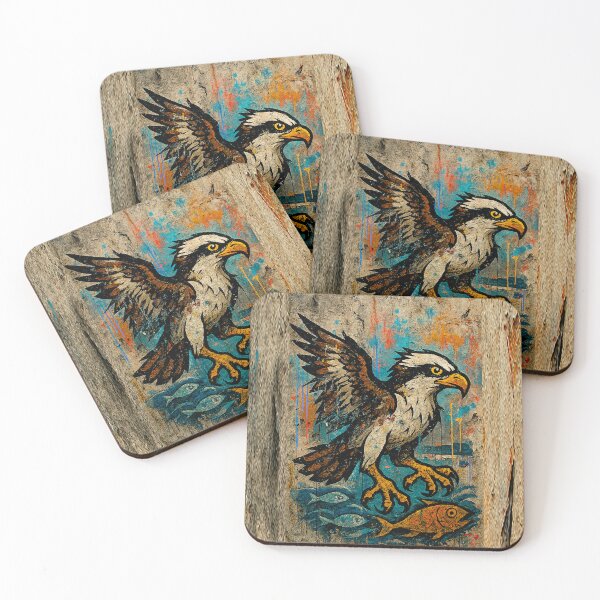 Item preview, Osprey in Fragmented Flightscape #8 designed and sold by Helios Be. Lavsh.