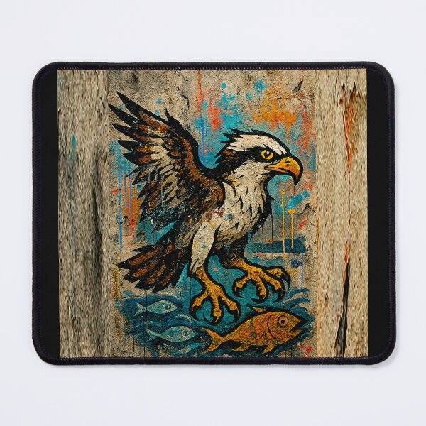 Item preview, Osprey in Fragmented Flightscape #8 designed and sold by Helios Be. Lavsh.