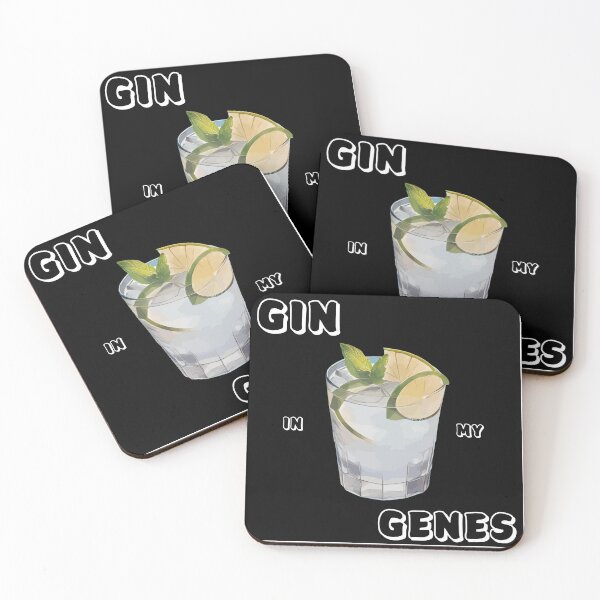 Item preview, Gin in my genes designed and sold by RetroTjoshak.