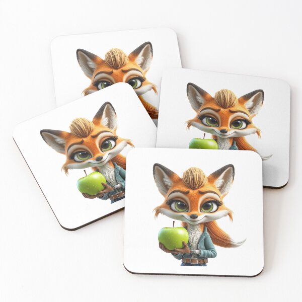 Item preview, Adorable Fox Character Illustration designed and sold by ValeriValera.