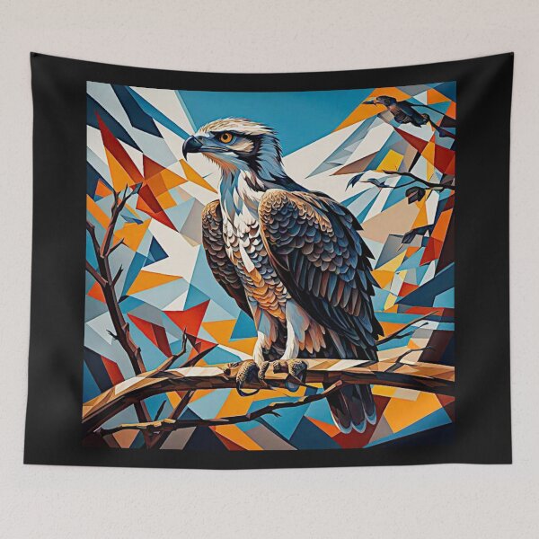 Item preview, Osprey in Fragmented Flightscape #9 designed and sold by Helios Be. Lavsh.