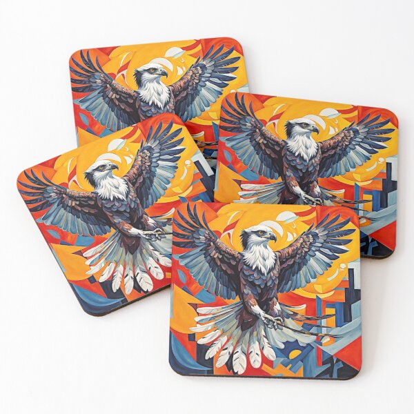Item preview, Osprey in Fragmented Flightscape #10 designed and sold by Helios Be. Lavsh.