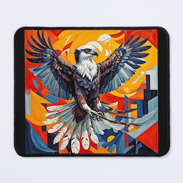 Item preview, Osprey in Fragmented Flightscape #10 designed and sold by Helios Be. Lavsh.