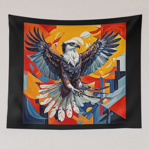 Item preview, Osprey in Fragmented Flightscape #10 designed and sold by Helios Be. Lavsh.