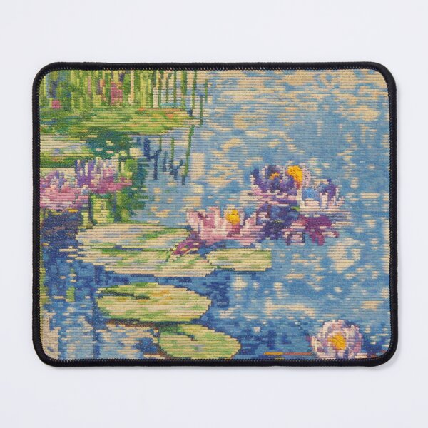 Item preview, Water Lily Pond Painting | Impressionist Garden Artwork Inspired by Mone designed and sold by CARRAANN.