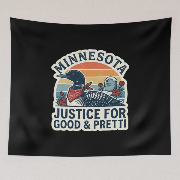 Item preview, Minnesota Rebel Loon Justice designed and sold by The Grumpy Pet Club.