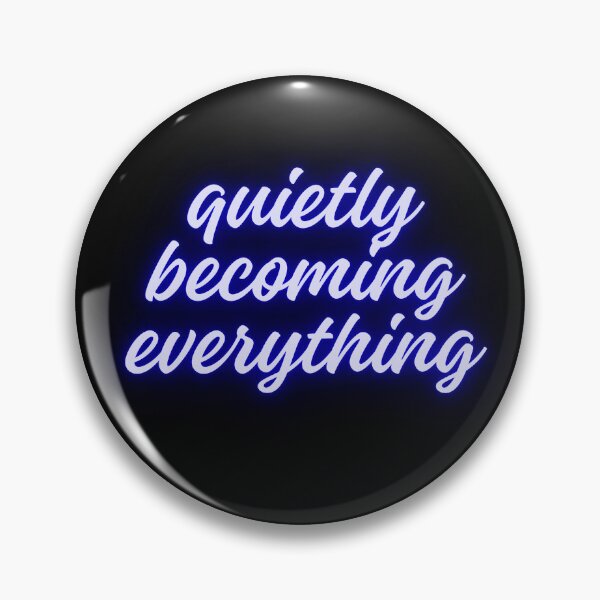 Item preview, Quietly Becoming Everything - Aesthetic Outline designed and sold by Tamer ⭐⭐⭐⭐⭐.