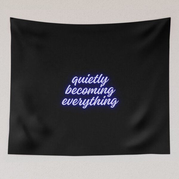 Item preview, Quietly Becoming Everything - Aesthetic Outline designed and sold by Tamer ⭐⭐⭐⭐⭐.