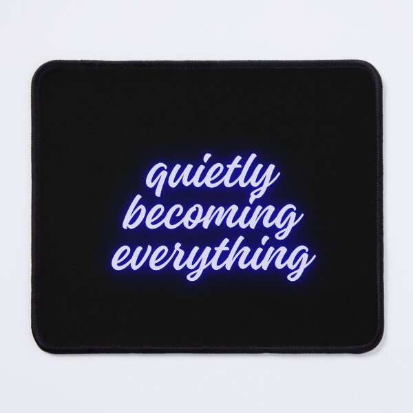 Item preview, Quietly Becoming Everything - Aesthetic Outline designed and sold by Tamer ⭐⭐⭐⭐⭐.