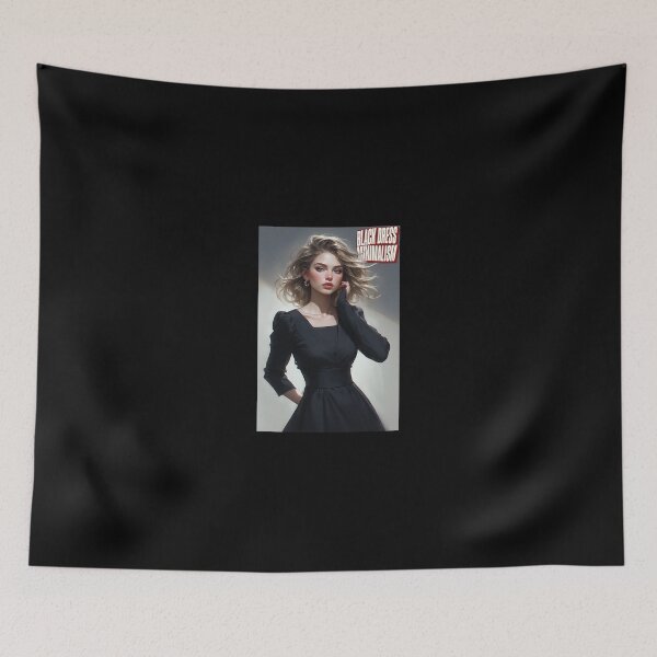 Item preview, Black Dress Minimalism designed and sold by Mark Mentzer.