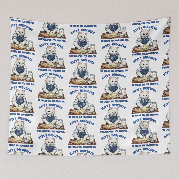 Item preview, Kitty Biscuits We Knead Em You Need Em designed and sold by TeeARTHY.
