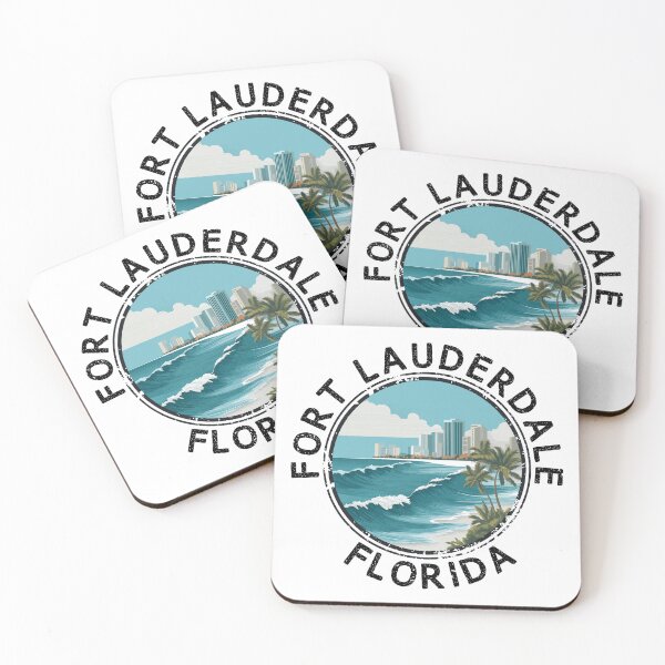 Item preview, Fort Lauderdale - Florida (with Black Lettering) designed and sold by VelvetRoom.