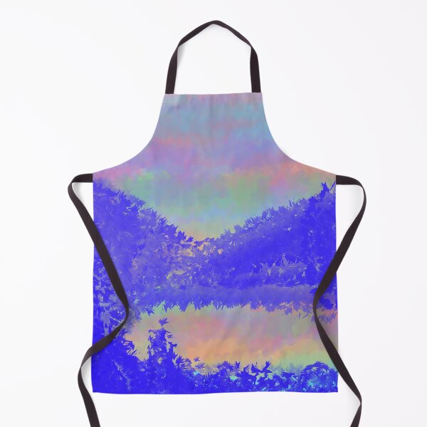 Item preview, Landscape digital art mountains reflection lakeside designed and sold by Thought2reality.