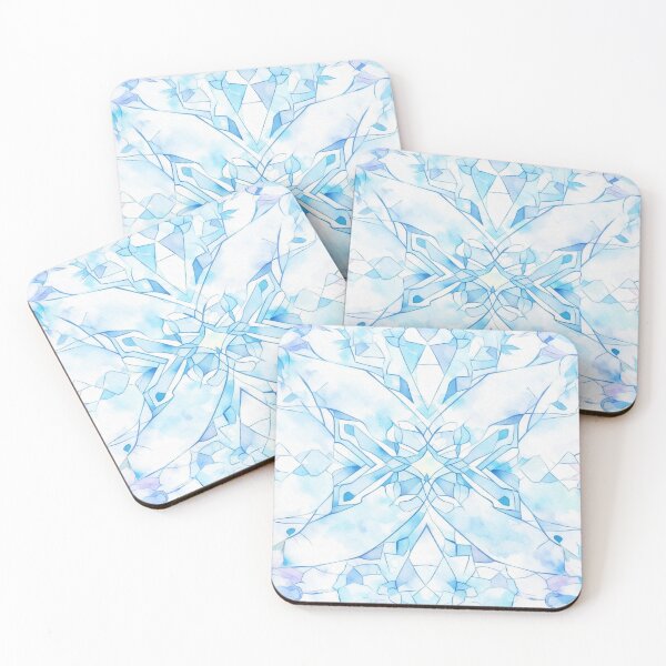 Item preview, Frosted Bloom Harmony – Frost Blüten im Wasserlicht designed and sold by Colorshow-relax.
