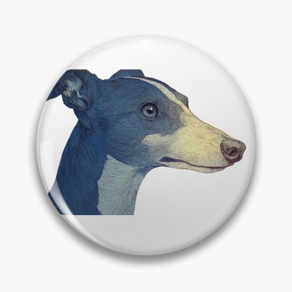 Item preview, Close-up of Italian greyhound, dog, colored, pencil style, no background designed and sold by wizard-work.