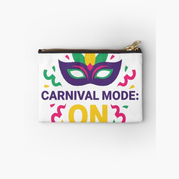 Item preview, Carnival Mode On Shirt – Colorful Carnival Mask Party Graphic Tee designed and sold by CleanInkStudio.