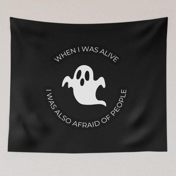 Item preview, When I Was Alive Funny T-shirt Gift For Introvert And Sarcasm Lover designed and sold by Martysstore.