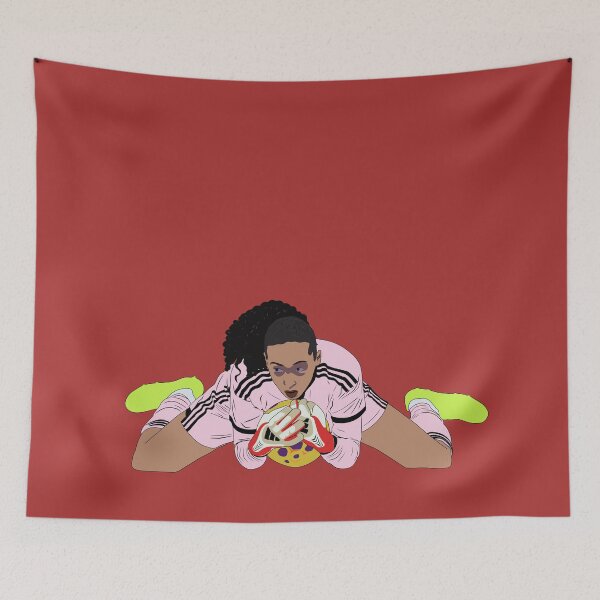 Item preview, Copy of Phallon Tullis-Joyce United GK Pink Kit Save Minimalist  designed and sold by Hevding.