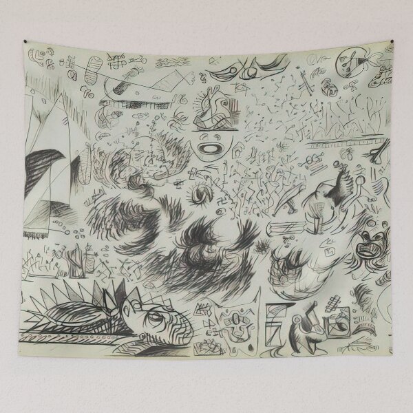 Item preview, Jackson Pollock - Sheet Of Studies 1941 designed and sold by st1art.