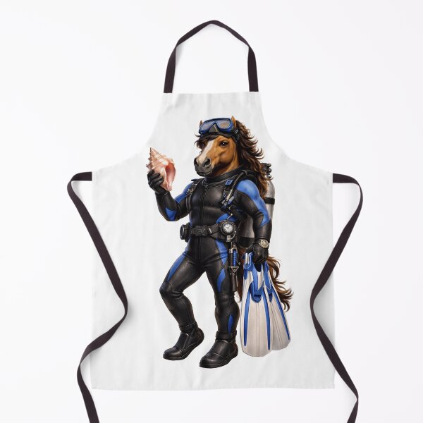 Item preview, Clothes Horse #3 Scuba Steed designed and sold by TenderPawStudio.