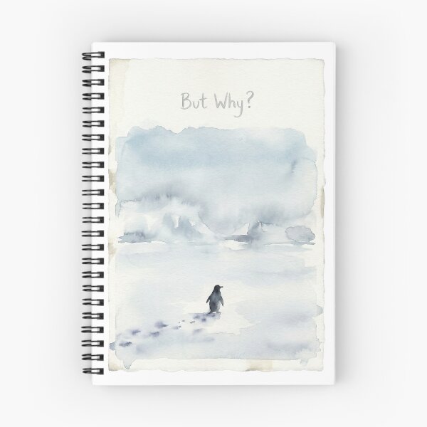 Item preview, Nihilist Penguin But Why?  designed and sold by Nice Vibes Prints.