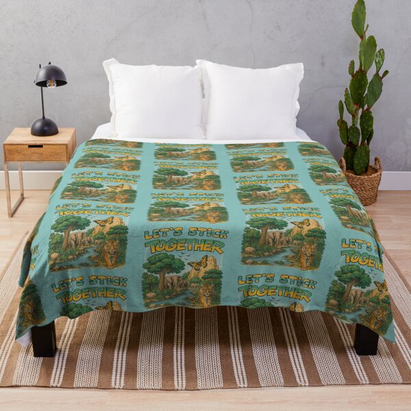 Item preview, Let's Stick Together Nature Wildlife Outdoors designed and sold by TeeARTHY.