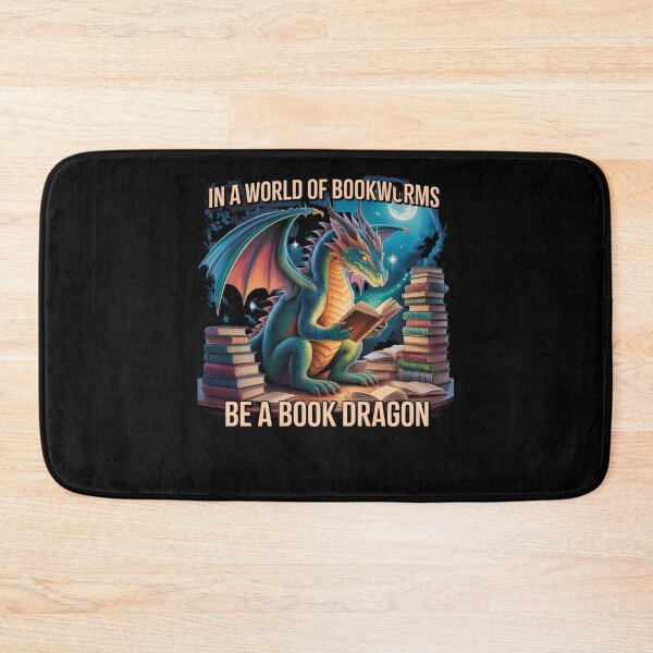 Item preview, Copy of In a World of Bookworms be a Book Dragon Reading designed and sold by THREE LITTLE BEANS.