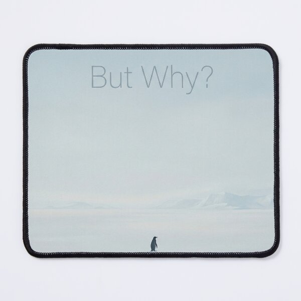 Item preview, Nihilist Penguin But Why? meme designed and sold by Nice Vibes Prints.