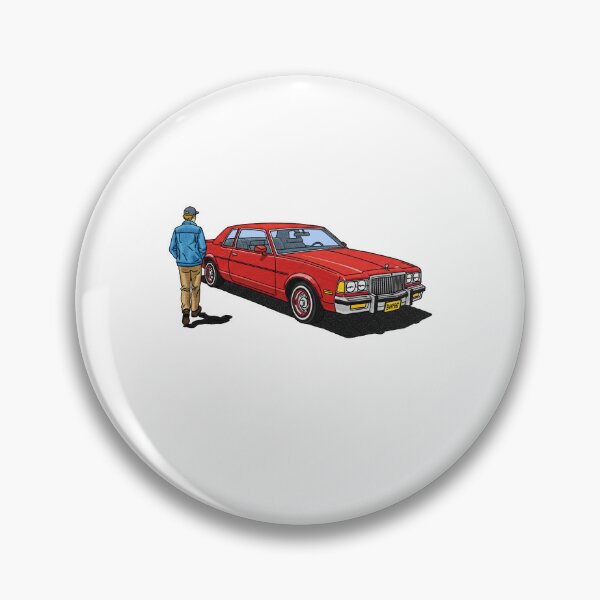 Item preview, Vintage Aesthetic Man and Retro Red Car designed and sold by TeeARTHY.