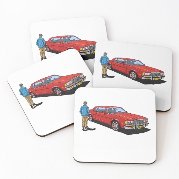 Item preview, Vintage Aesthetic Man and Retro Red Car designed and sold by TeeARTHY.