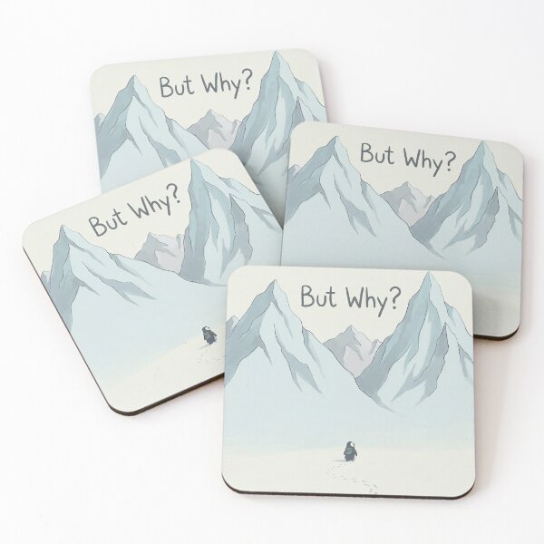 Item preview, But Why Penguin designed and sold by Nice Vibes Prints.