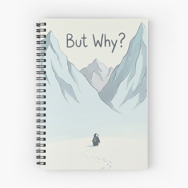Item preview, But Why Penguin designed and sold by Nice Vibes Prints.