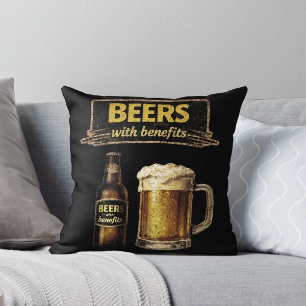 Item preview, Beers With Benefits – Retro Beer Icon designed and sold by SteadyRolling.