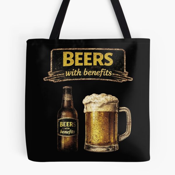 Item preview, Beers With Benefits – Retro Beer Icon designed and sold by SteadyRolling.