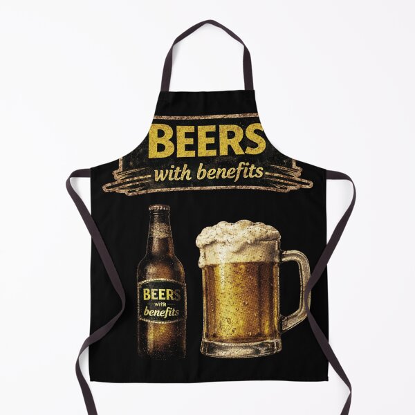 Item preview, Beers With Benefits – Retro Beer Icon designed and sold by SteadyRolling.
